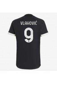 Fotbalové Dres Juventus Dusan Vlahovic #9 Třetí Oblečení 2023-24 Krátký Rukáv